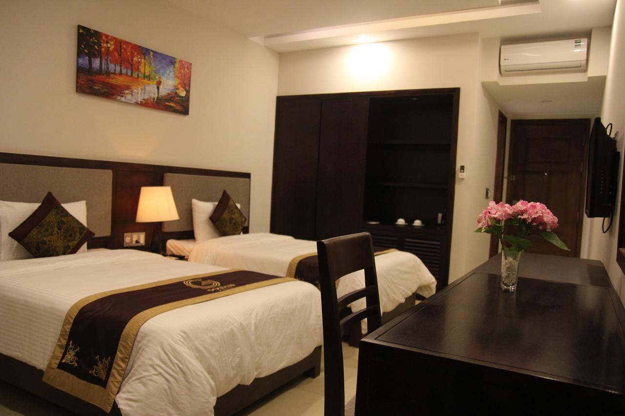 Golden Quang Tri Hotel Dong Ha Esterno foto