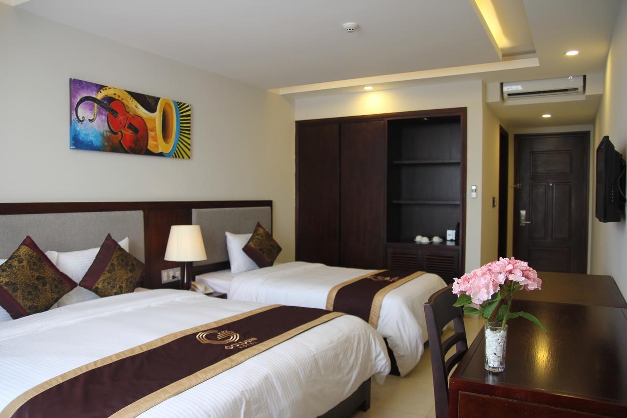 Golden Quang Tri Hotel Dong Ha Esterno foto