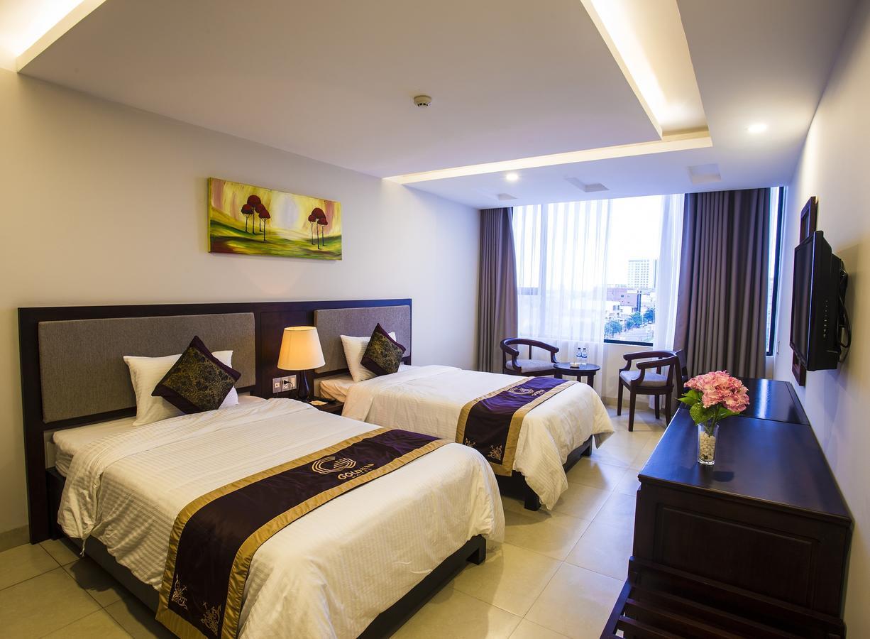 Golden Quang Tri Hotel Dong Ha Esterno foto